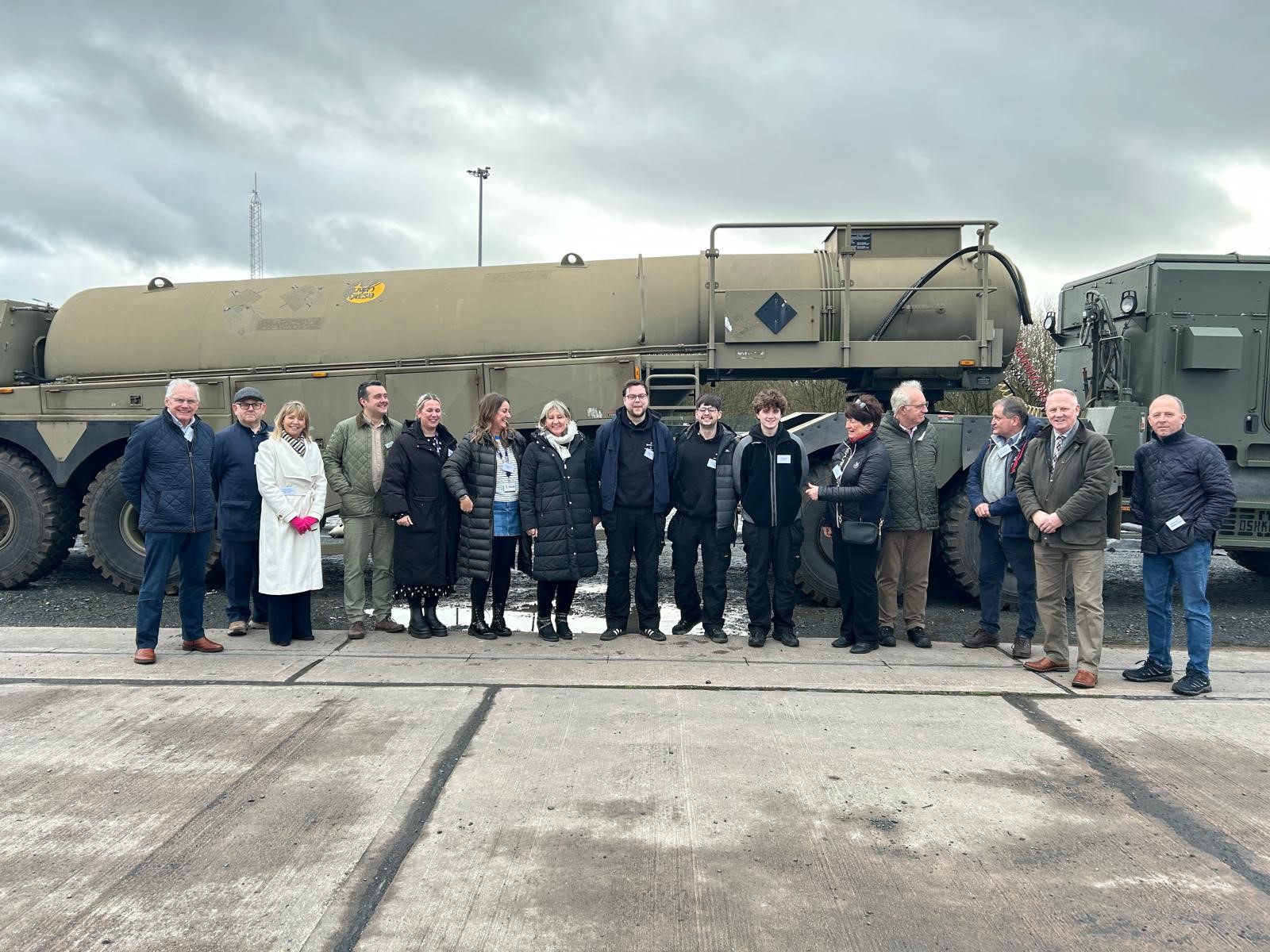 Featured image for “152 (NI) REGIMENT ROYAL LOGISTIC CORPS SHOWCASE OPERATIONS TO LOCAL EMPLOYERS”